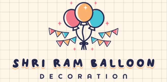 shri ram balloon decoration